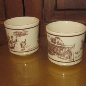 Vintage Tennis Coffee Mug Gary Patterson